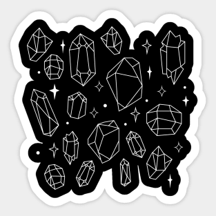 Magical Crystal Quartz Sticker